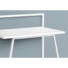 Monarch Specialties Computer Desk, Home Office, Laptop, 30"L, Work, Metal, Laminate, White, Contemporary, Modern I 7110